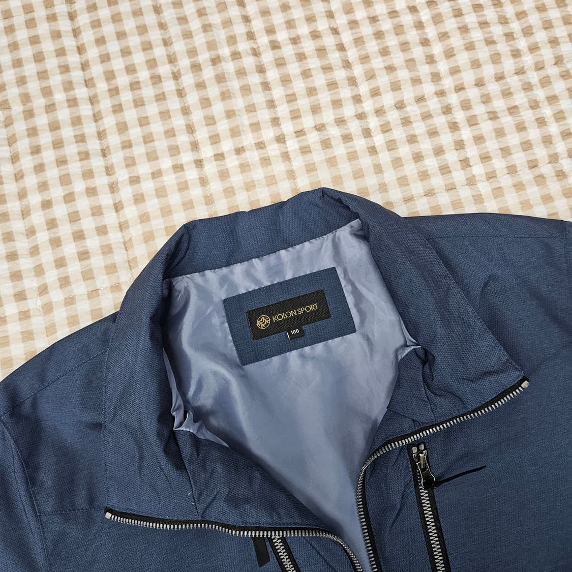 코오롱 오버핏 바람막이 자켓 남자100 상품이미지2