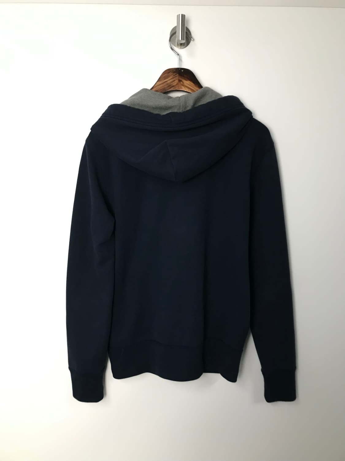 후아유 y2k 와투케 네이비 후드집업 상품이미지3