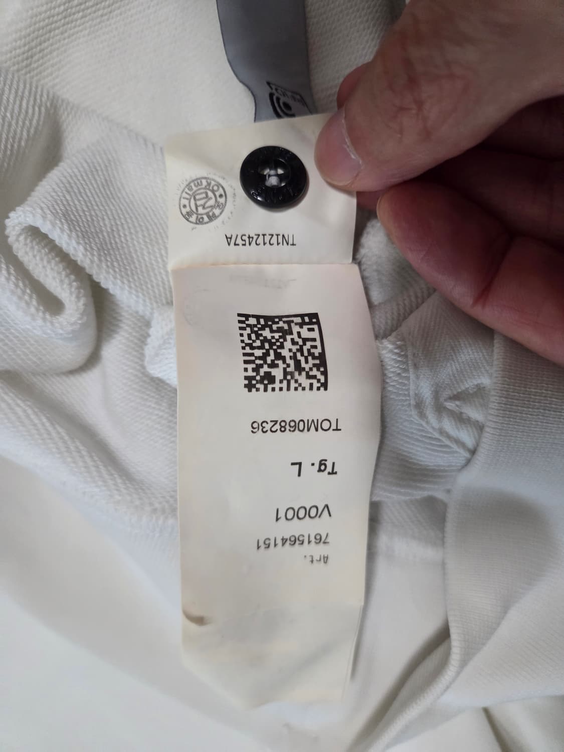 스톤아일랜드 와펜 코튼 플리스 신형 후드티 상품이미지9