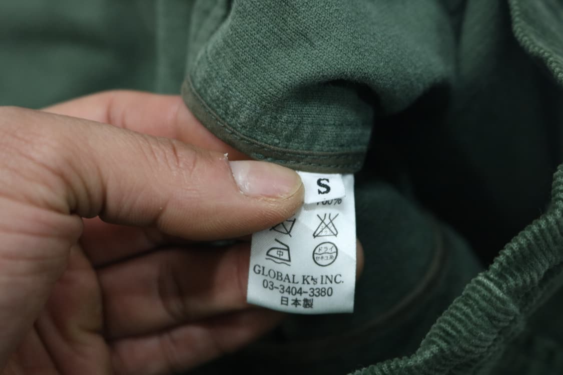 Racy Jeans 빈티지 딥그린 코듀로이 테일러드 자켓 (S) 상품이미지10