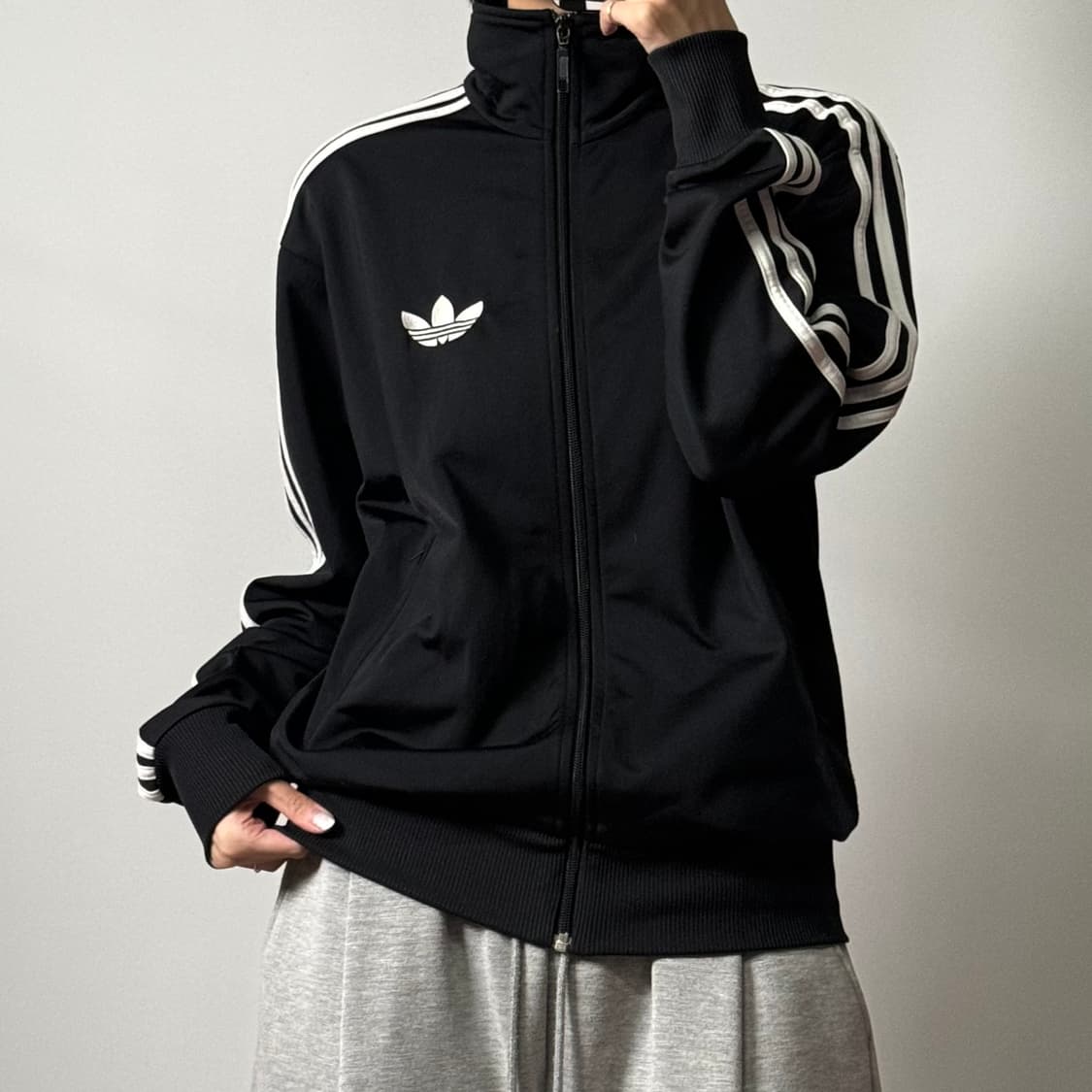 아디다스 파이어버드 트랙탑 져지 블랙 95 [111705] 상품이미지2