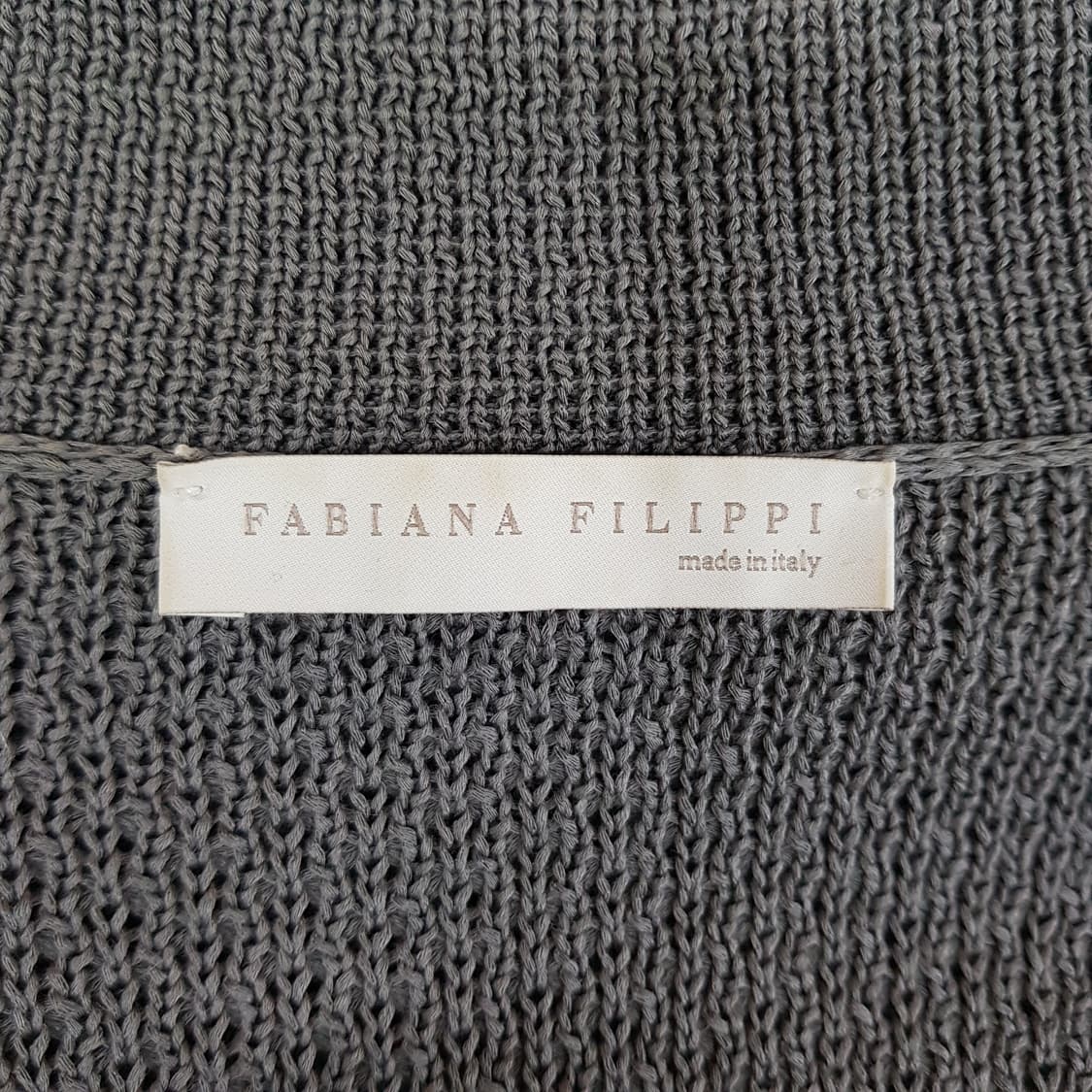 파비아나 필리피 코튼 텍스처 니트 자켓 M사이즈 상품이미지5