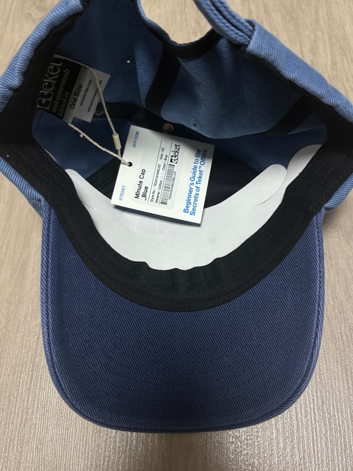 테켓 모자 새상품 상품이미지3