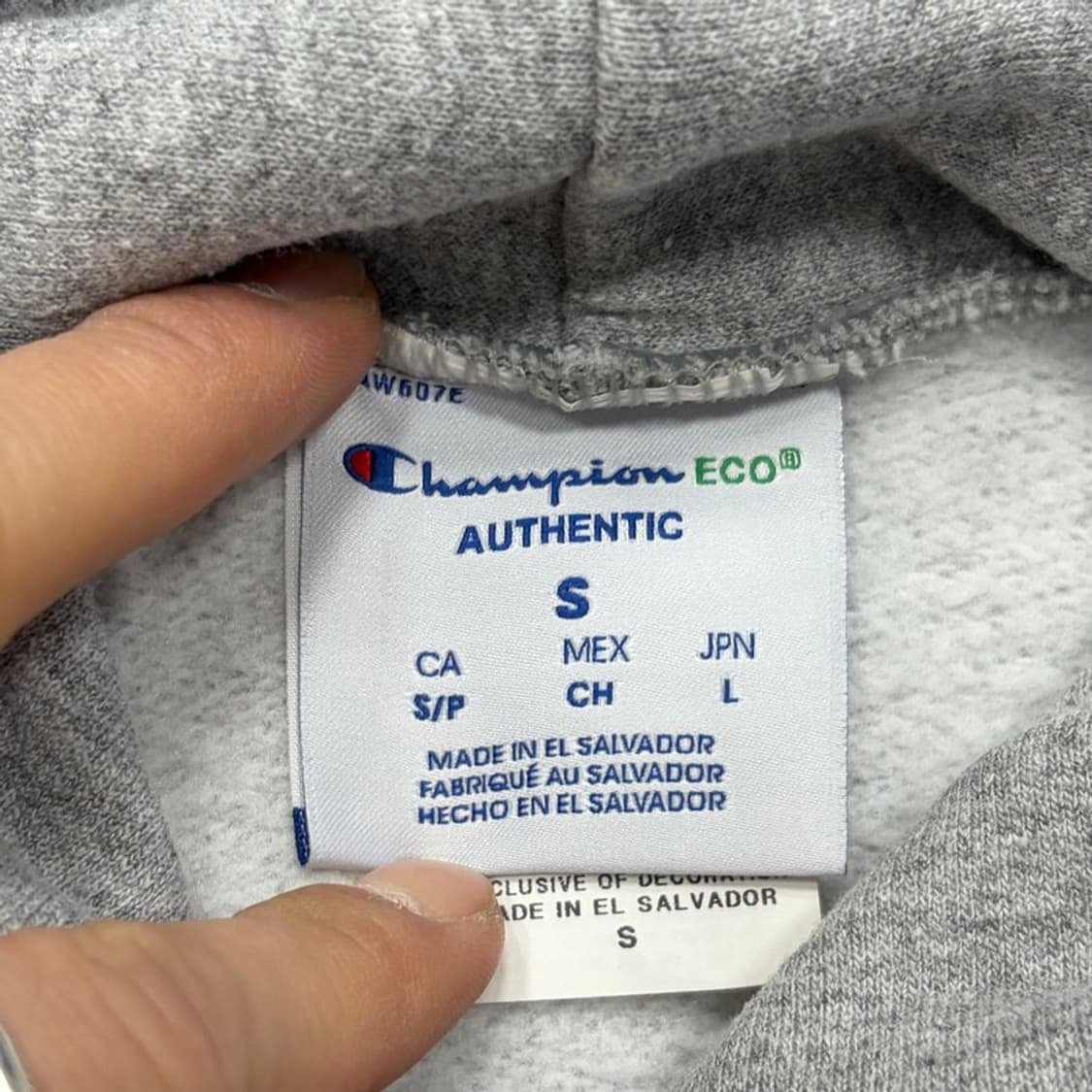 챔피온 에코 베이직 후드티 v2429 상품이미지7