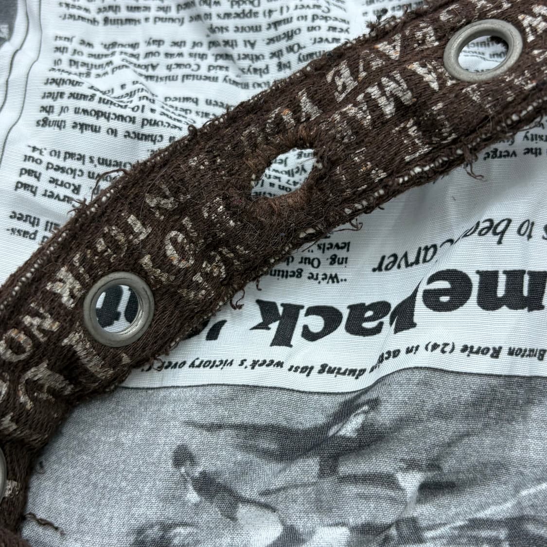 Cargo Pocket Vintage Belt bag 상품이미지7