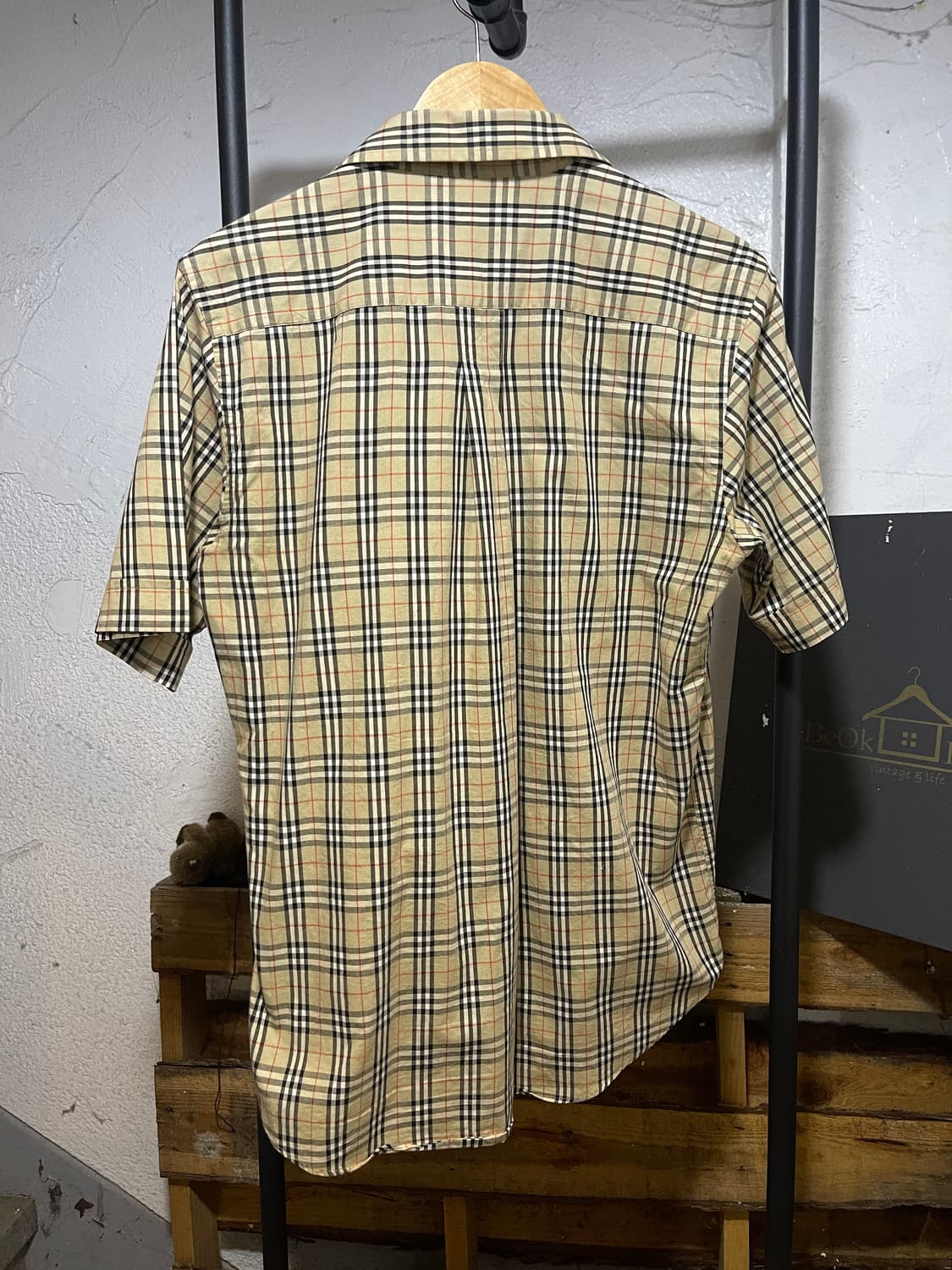 버버리 노바체크 반팔 셔츠 상품이미지3