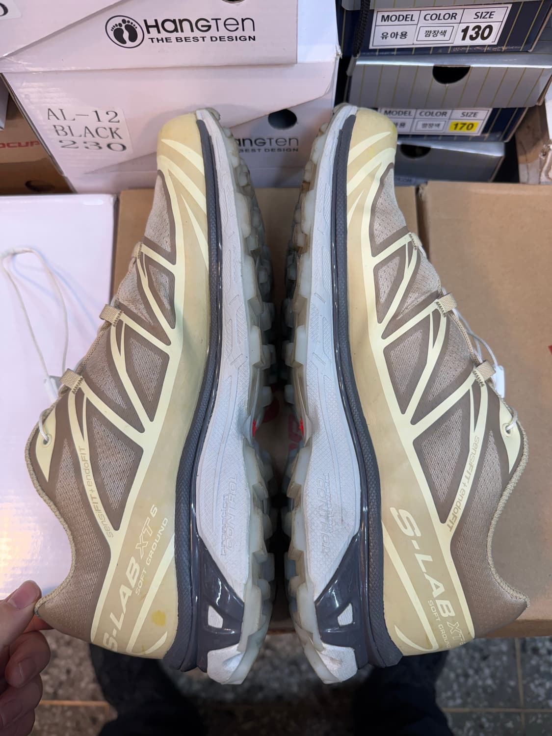 (290) 살로몬 XT-6 클리어 사파리 바닐라 아이스 상품이미지3