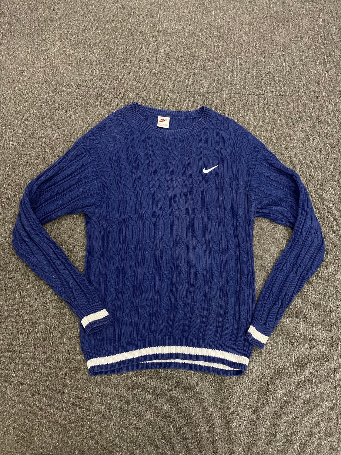 90's 나이키 케이블 니트 상품이미지2