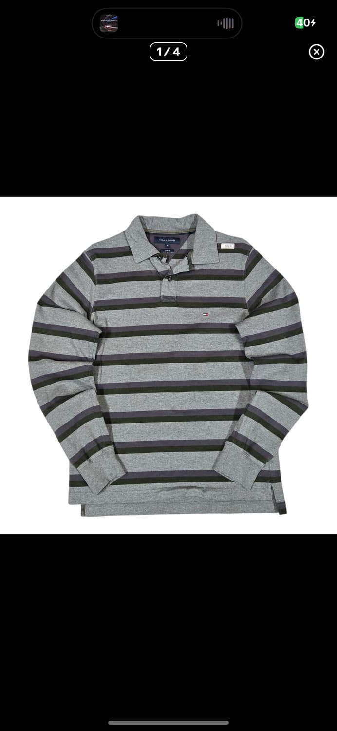 (바배) 타미 힐피거 스프라이트 카라 롱슬리브 상품이미지1