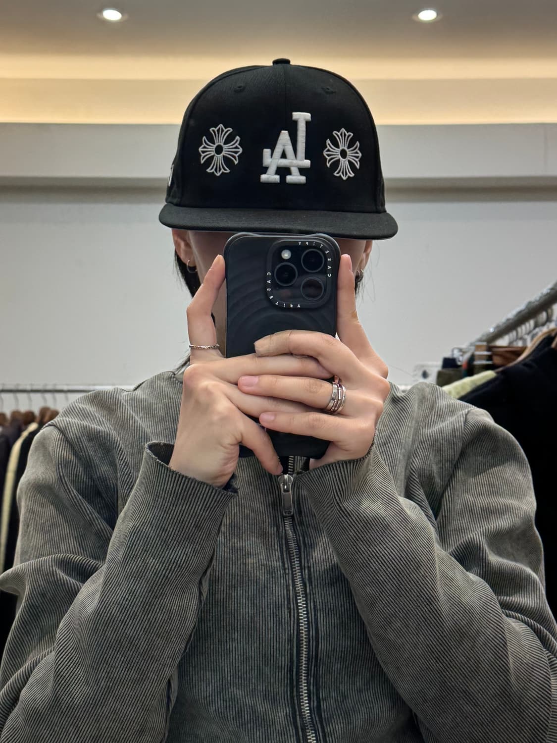 뉴에라 LA 크롬하츠 커스텀 스냅백 상품이미지5