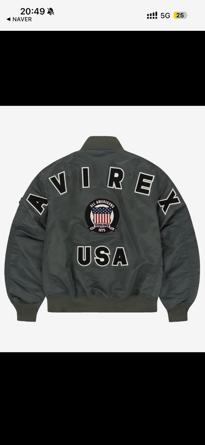 아비렉스 ma-1 상품이미지1