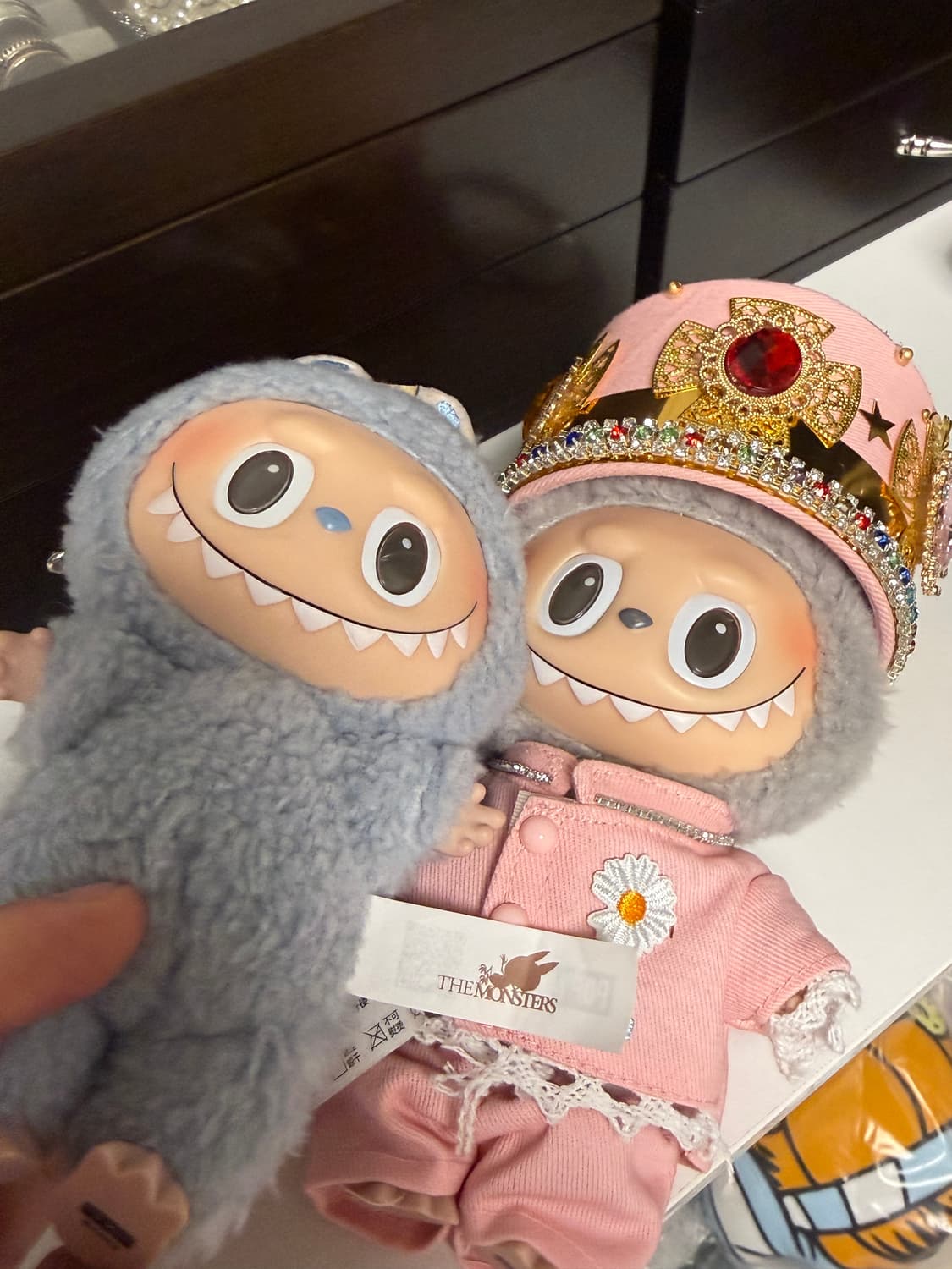 [ONE SIZE] 팝마트 라부부 키링 솔트 & 세서미 빈 상품이미지3