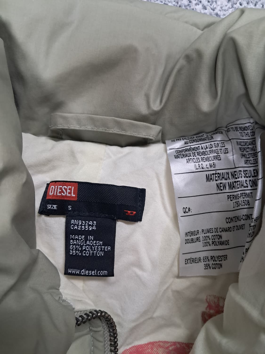 디젤패딩 상품이미지4