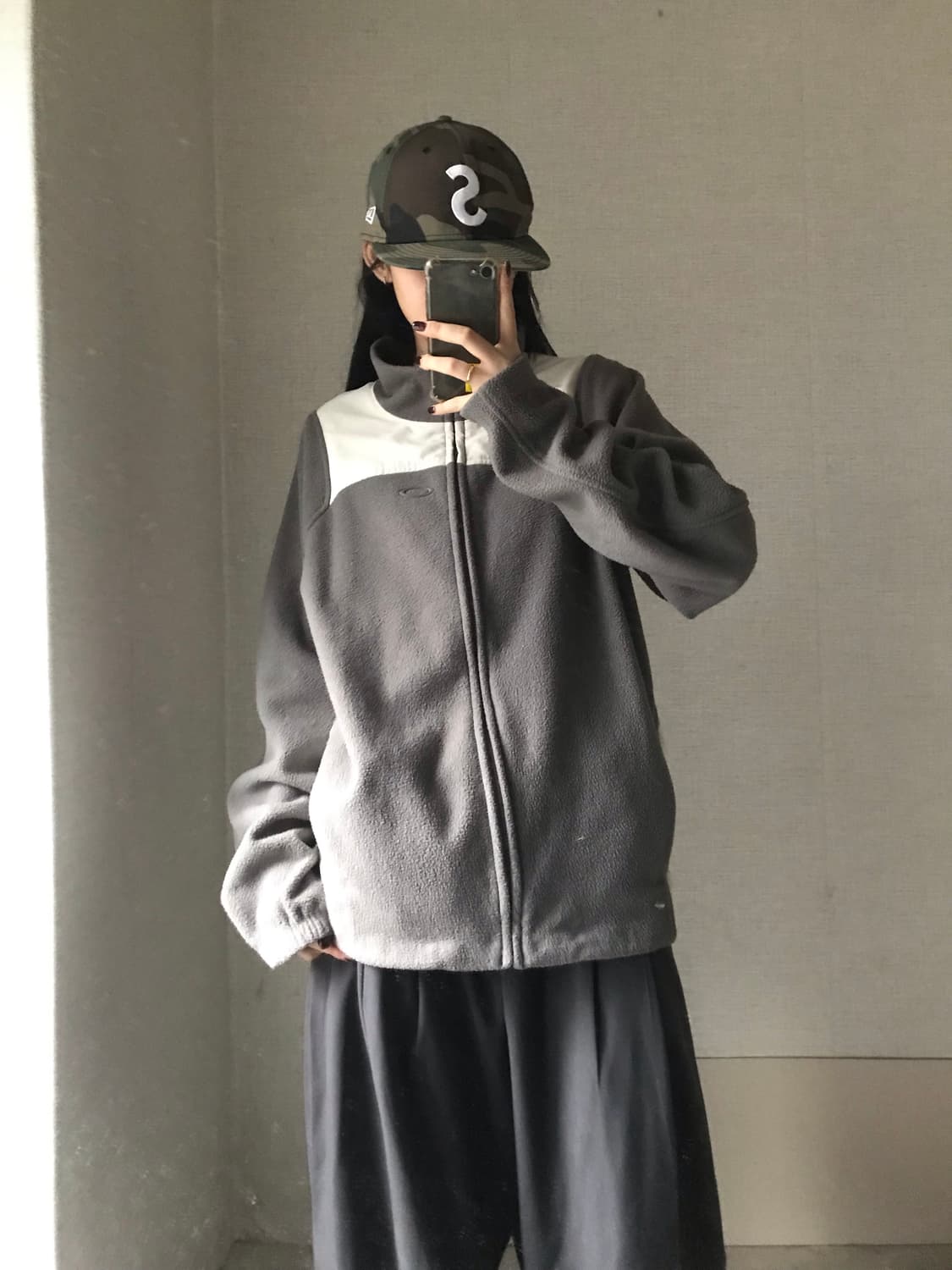 오클리 크림그레이 후리스 상품이미지2