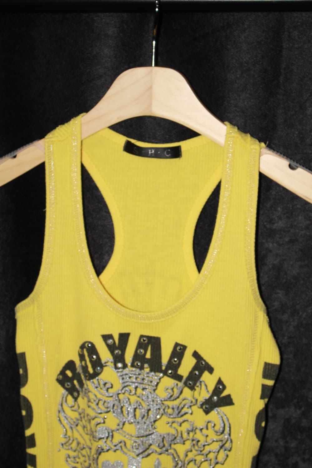 와투케 레터링 프린팅 비즈 슬리브리스 상품이미지3