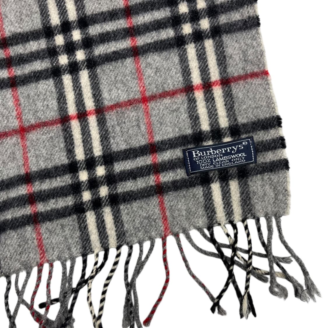 버버리 그레이 노바체크 램스울 머플러 상품이미지5