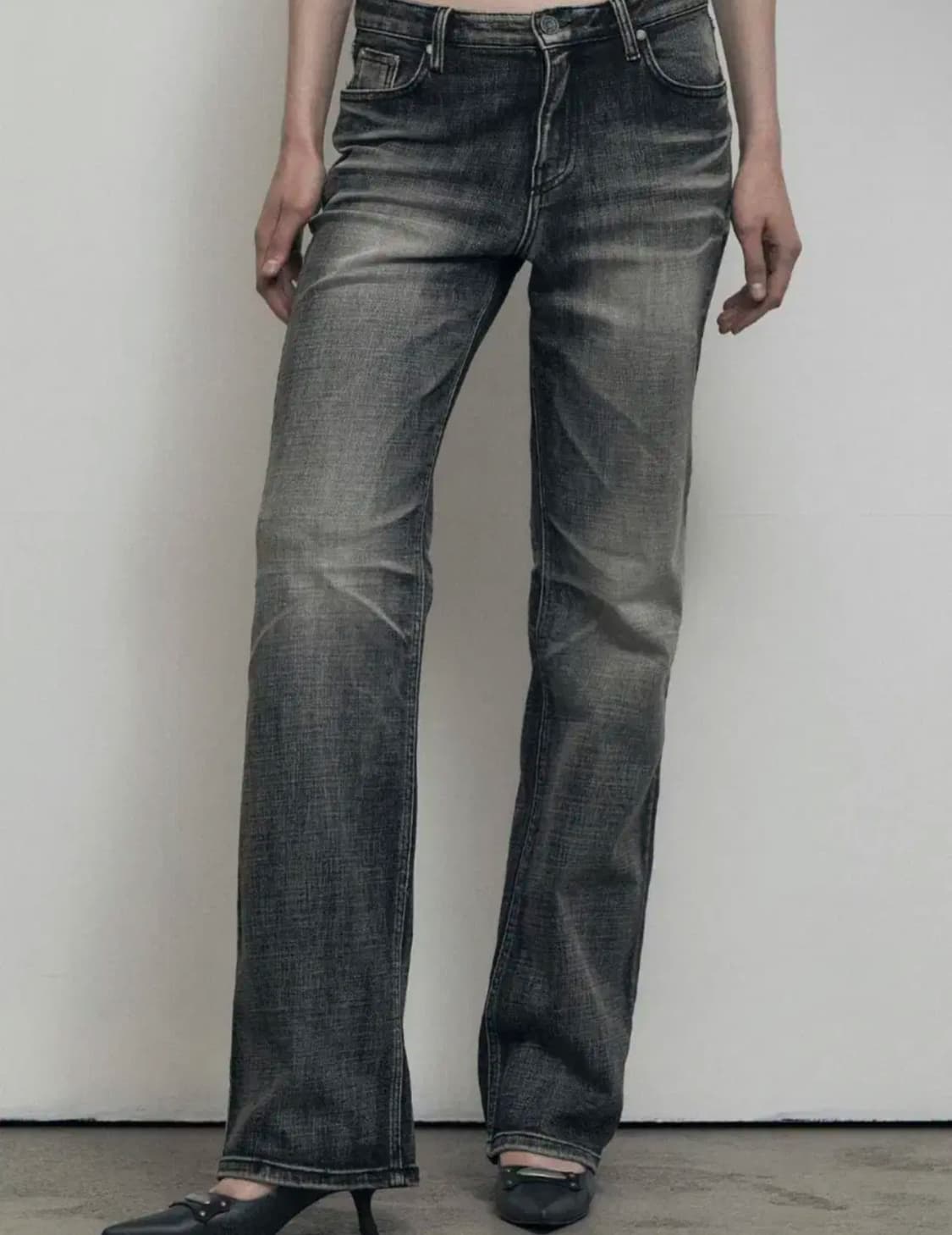 보헤미안서울 CRUMPLED WASHING DENIM PANTS 상품이미지2