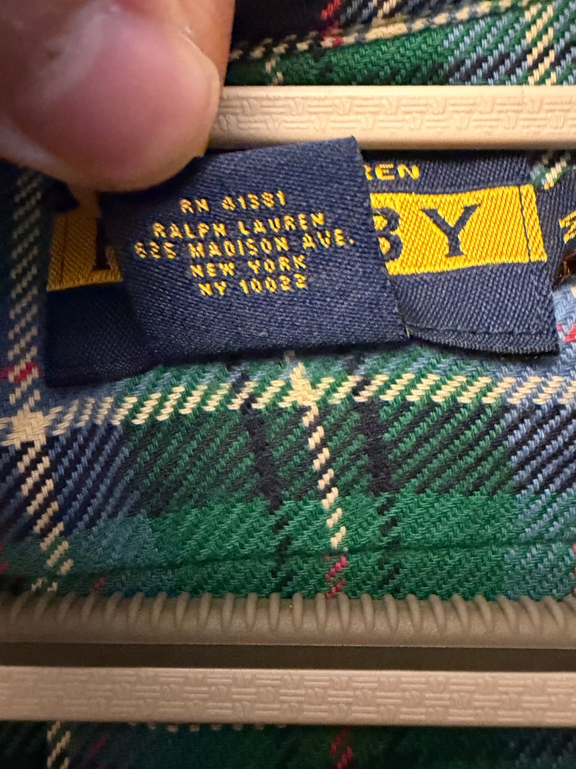 Polo Pyrex Flannel Shirt - Virgil Abloh 상품이미지5