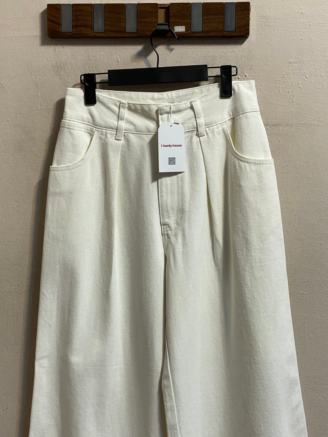 유즈드 코튼 와이드 팬츠 상품이미지2