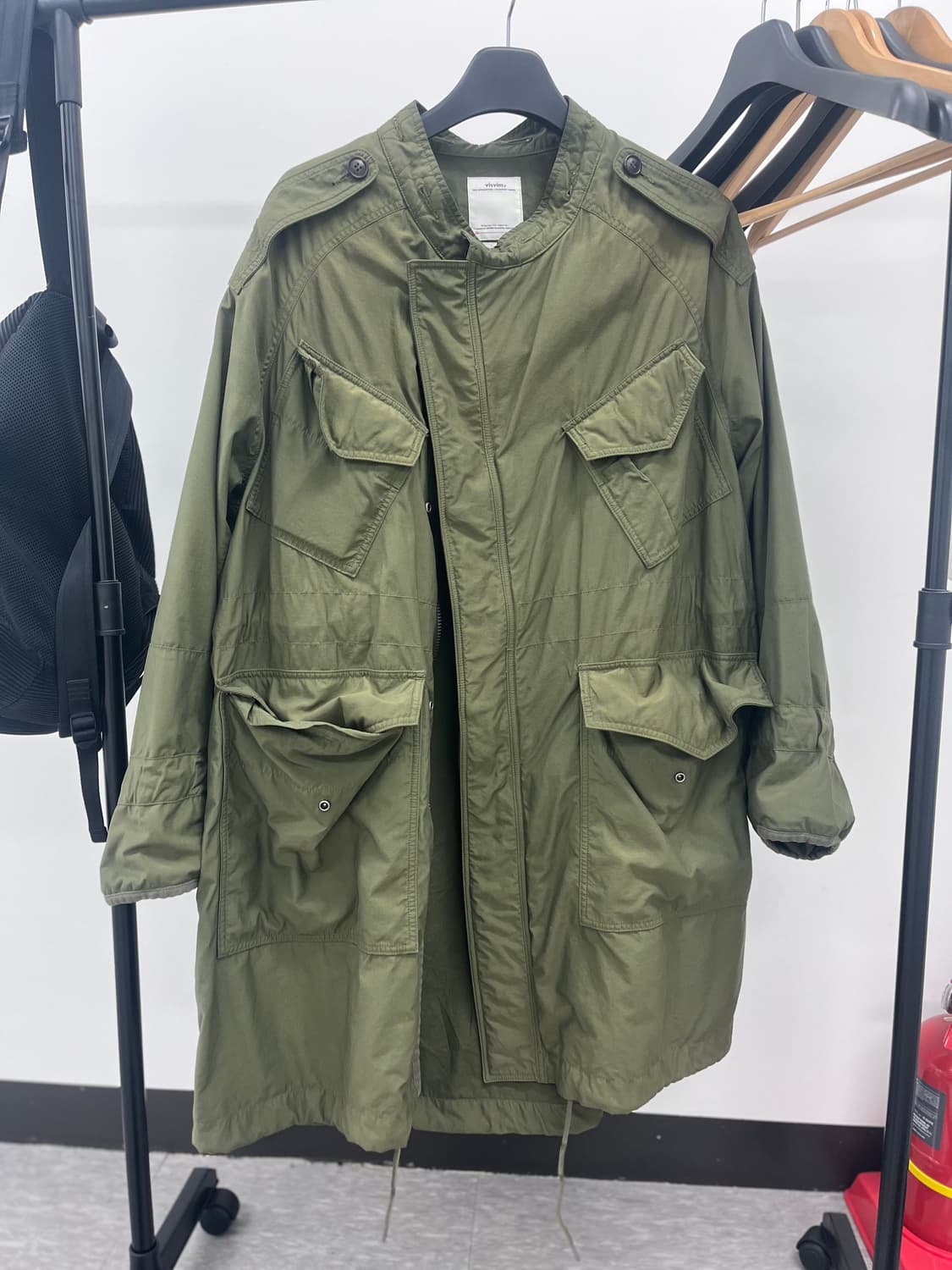 [3] Visvim bega combat coat olive 상품이미지2