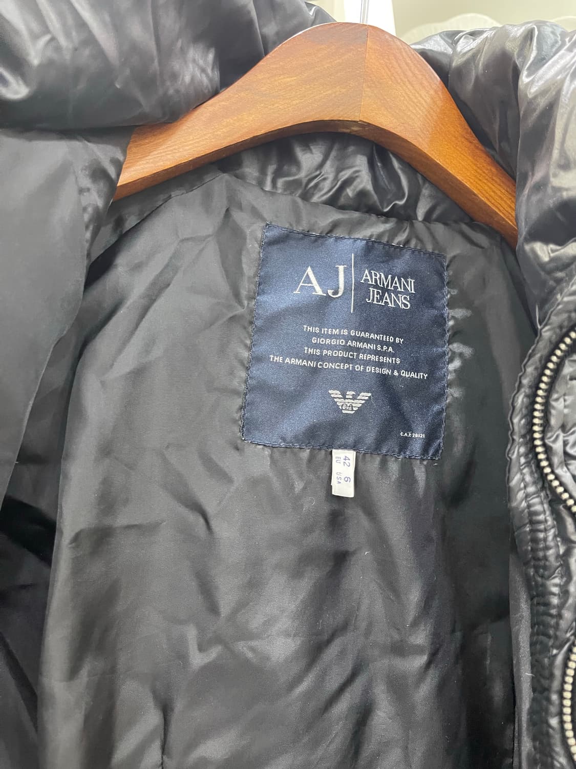 아르마니 진 구스 롱패딩 상품이미지7