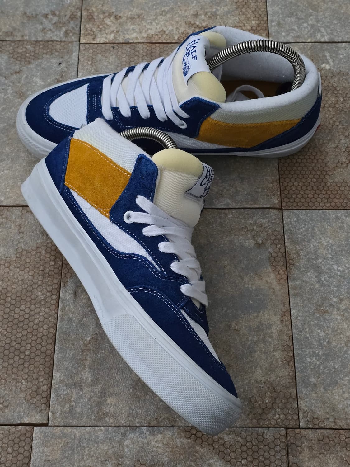 (265)반스 스케이트 하프캡 92 30주년 블루 상품이미지4