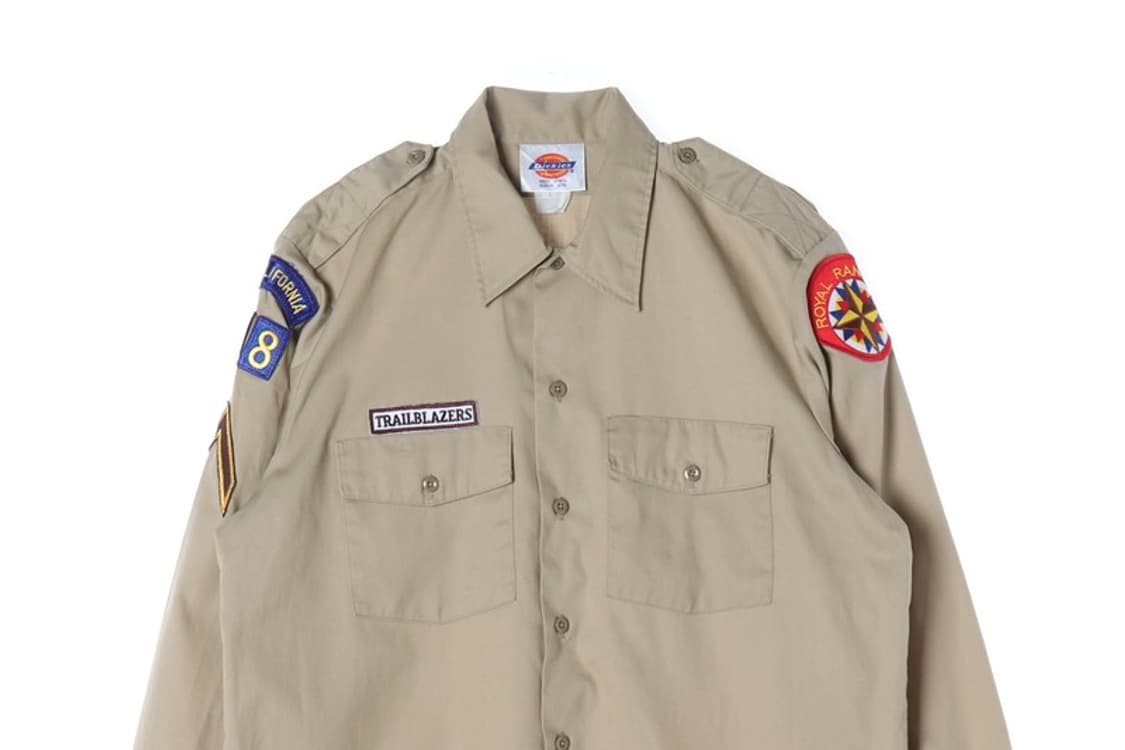 디키즈 빈티지 패치 데일리 워크셔츠 상품이미지3