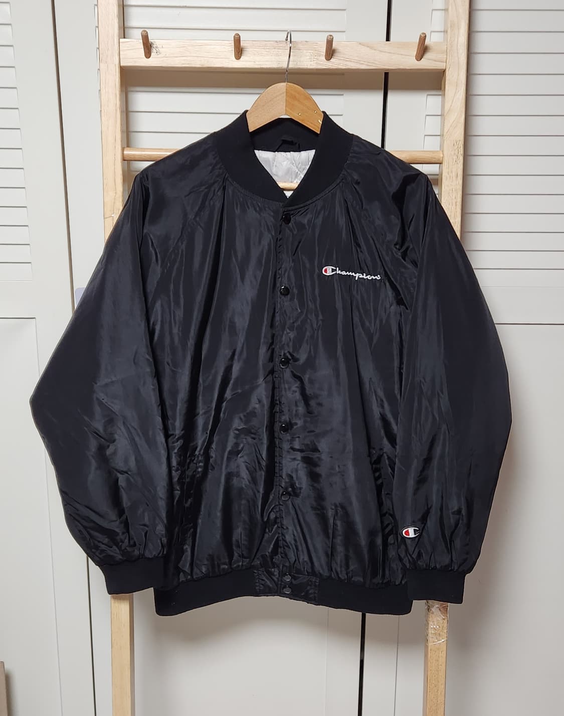 슈프림x챔피온 11ss 스타디움 바시티 점퍼 자켓 상품이미지2