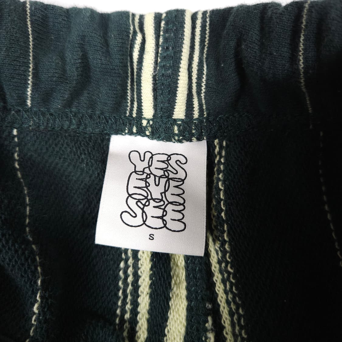 예스아이씨 스트라이프 스웻팬츠  상품이미지6