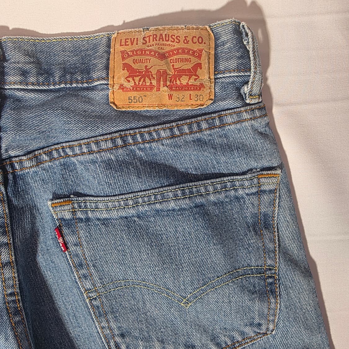 [W32L30]리바이스 LEVIS 550 데님 팬츠 상품이미지6