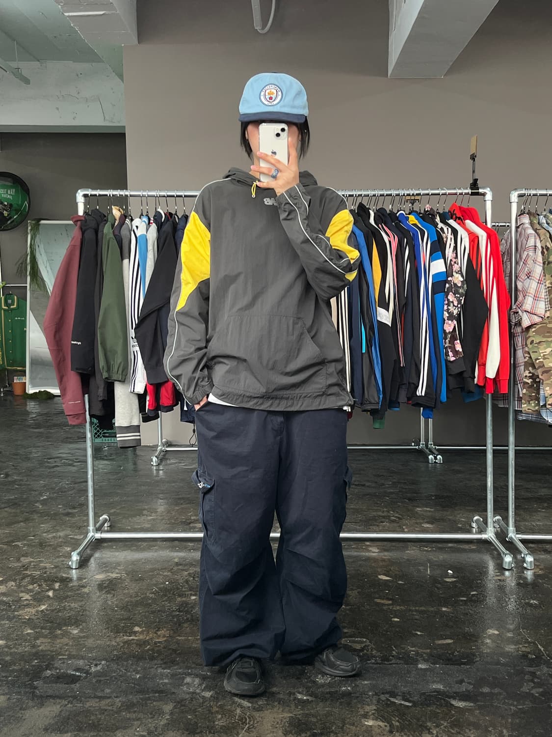 뉴발란스 바람막이 후드 아노락 상품이미지2