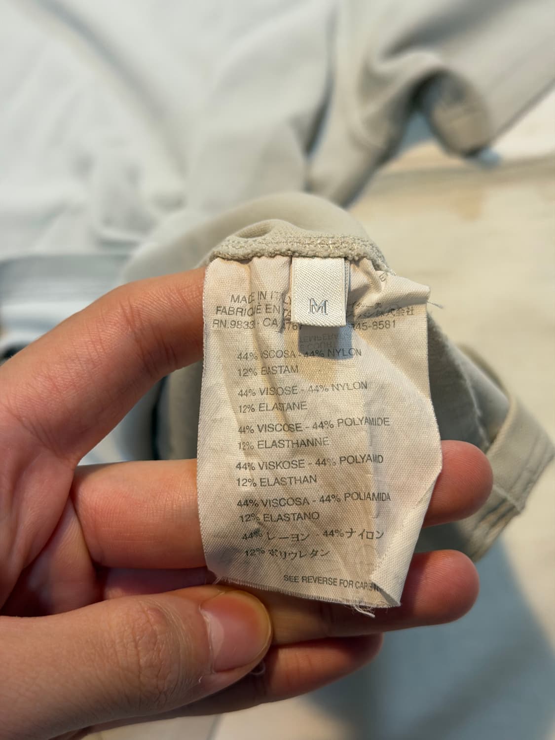 90s 프라다 스포츠 아카이브 어깨 지퍼 테크니컬 티셔츠 상품이미지5