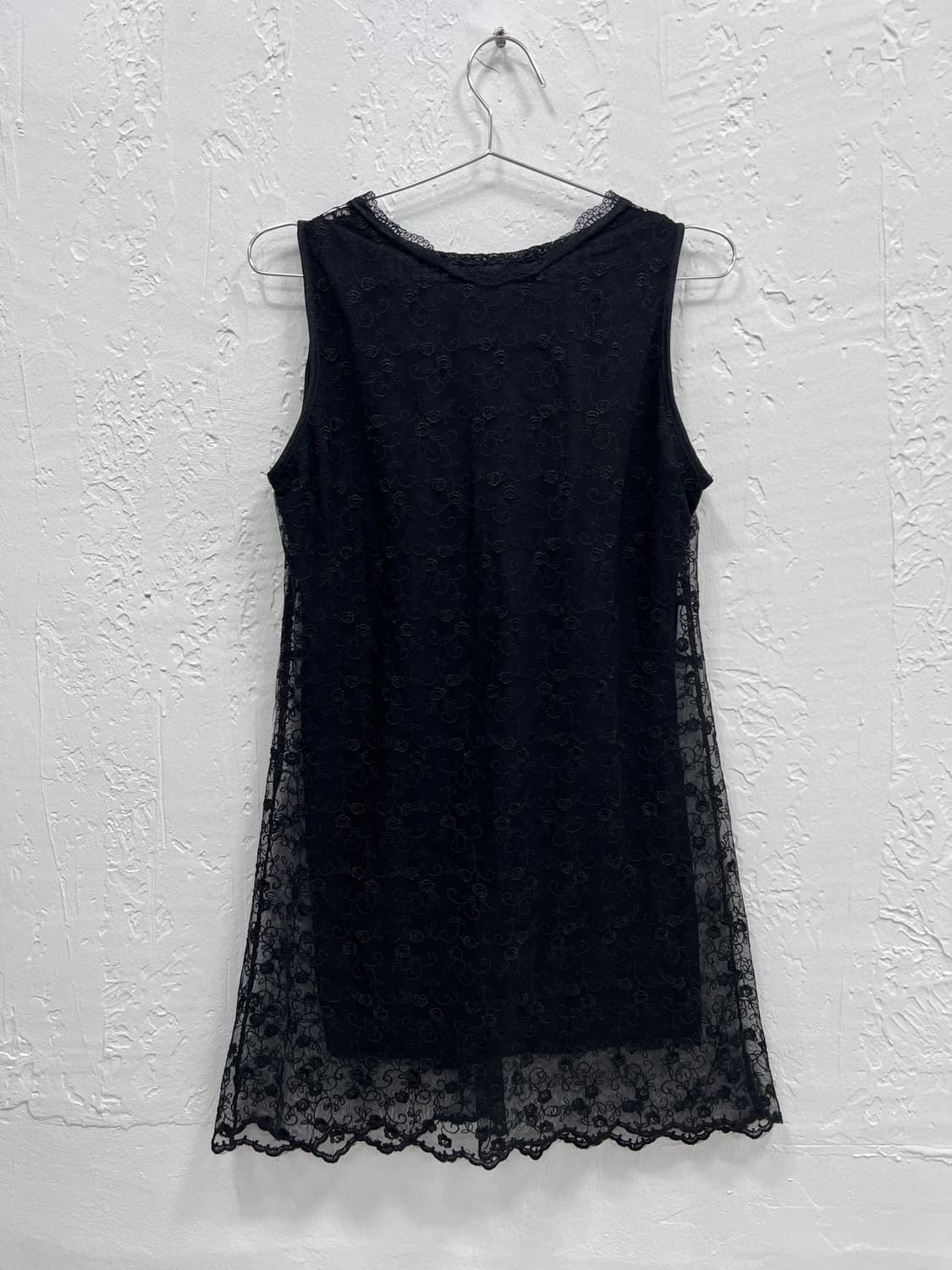 oriental black lace dress 상품이미지2