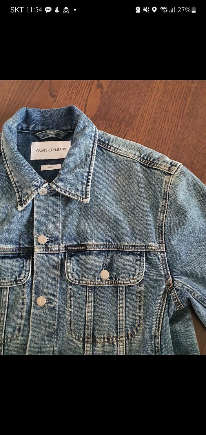 (95~100) ck 캘빈클라인 데님 자켓 J317758 상품이미지1