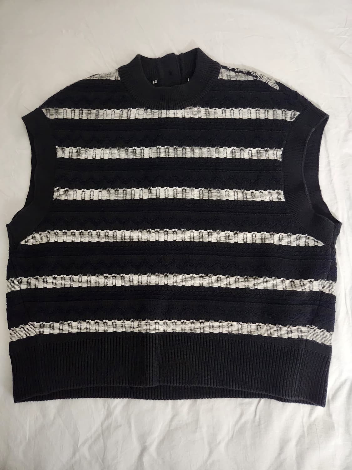 SYSTEM 시스템 오버핏 니트 베스트 F 상품이미지6