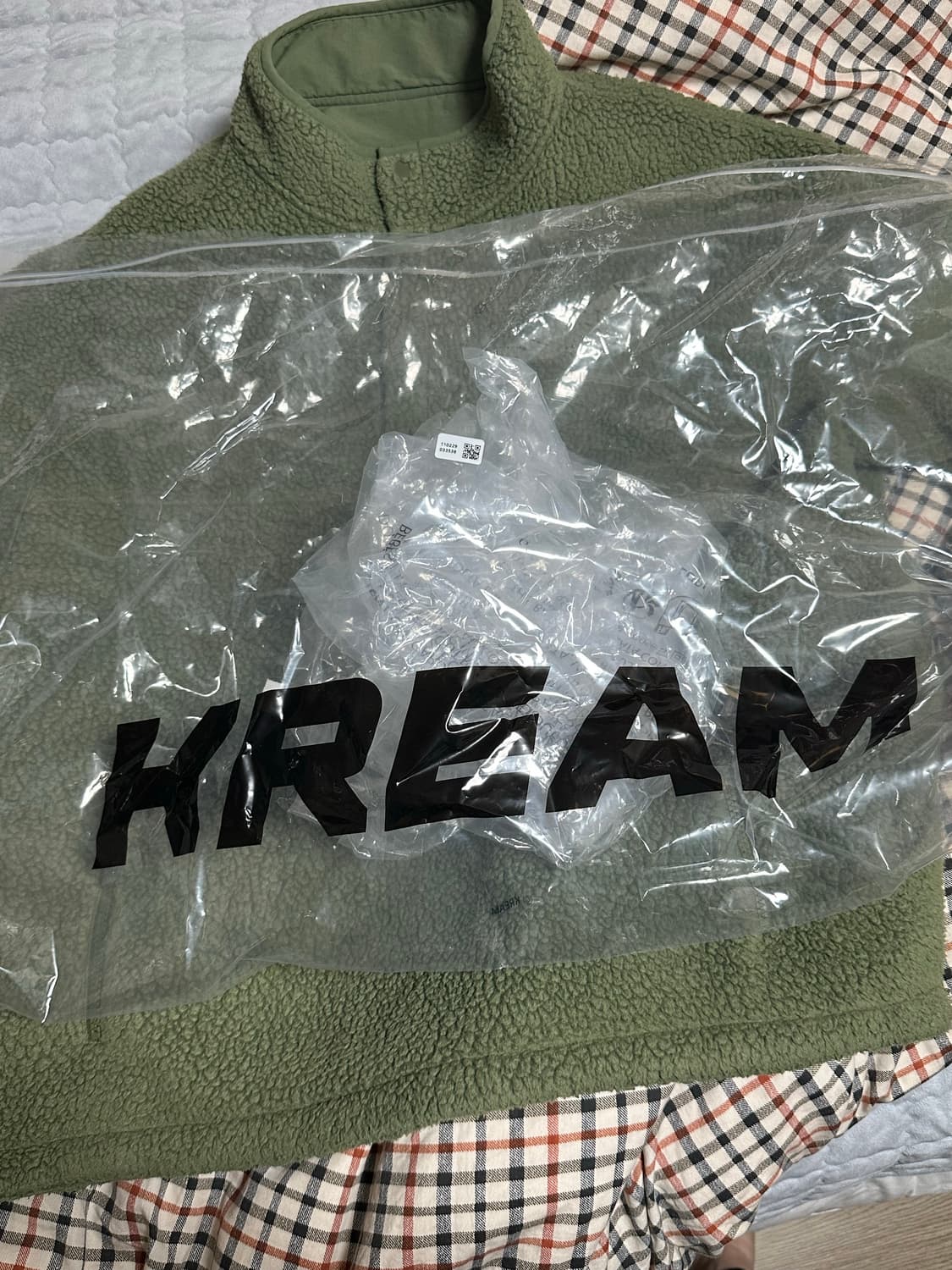 25fw 슈프림 리버시플 폴라텍 카키 상품이미지4