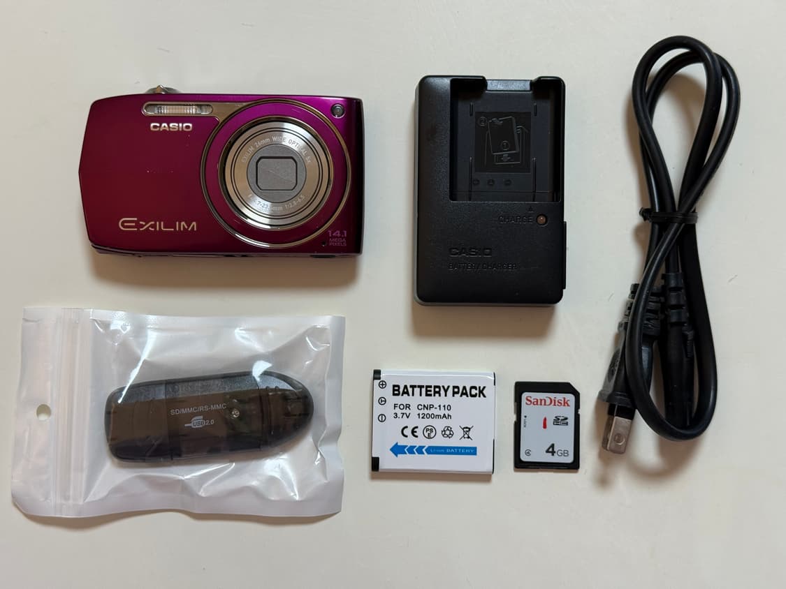 (희귀/S급✨/풀셋) 카시오 Z2300 퍼플 | 뽀용 살구색감📸 상품이미지2