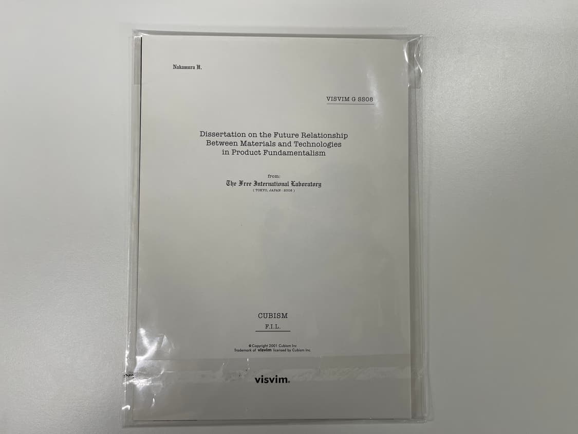 비즈빔 2008SS 포스터 visvim 2번 상품이미지4