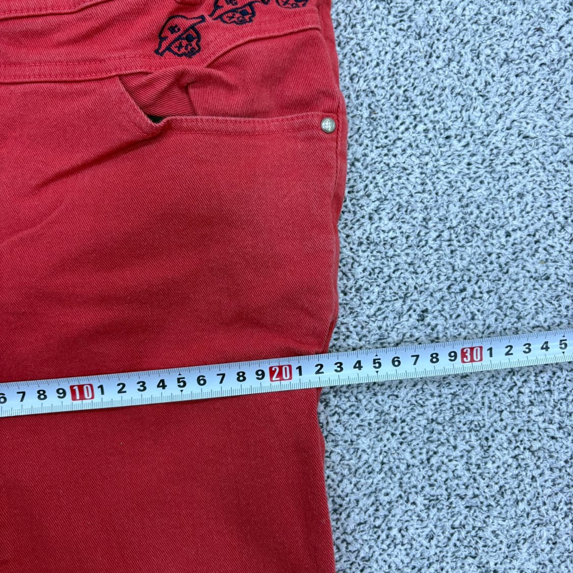 1 파리게이츠 여성 골프 레드 면바지 0611J2 상품이미지6