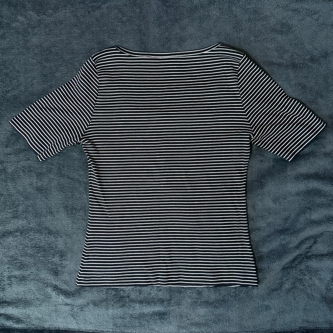 COS 코스 히메갸루 오네갸루 모리걸 하구미 스즈코 딱붙 골지 티셔츠 상품이미지4