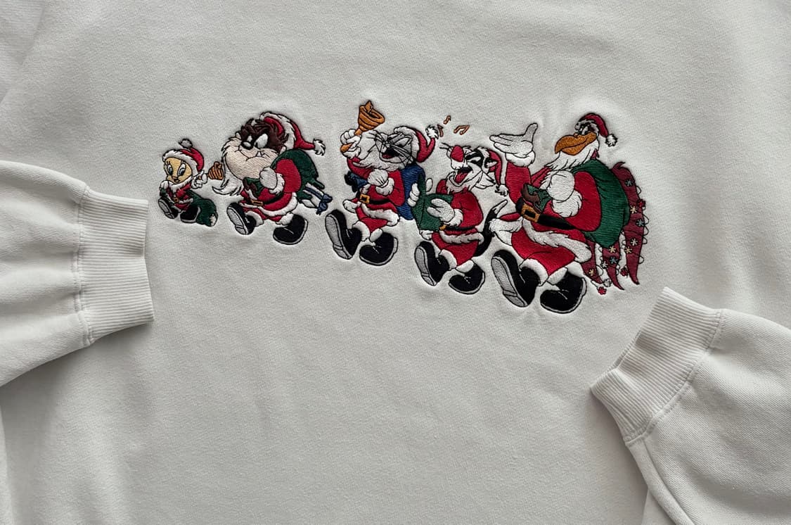 워너브라더스 루니툰 크리스마스 빈티지 맨투맨 상품이미지3