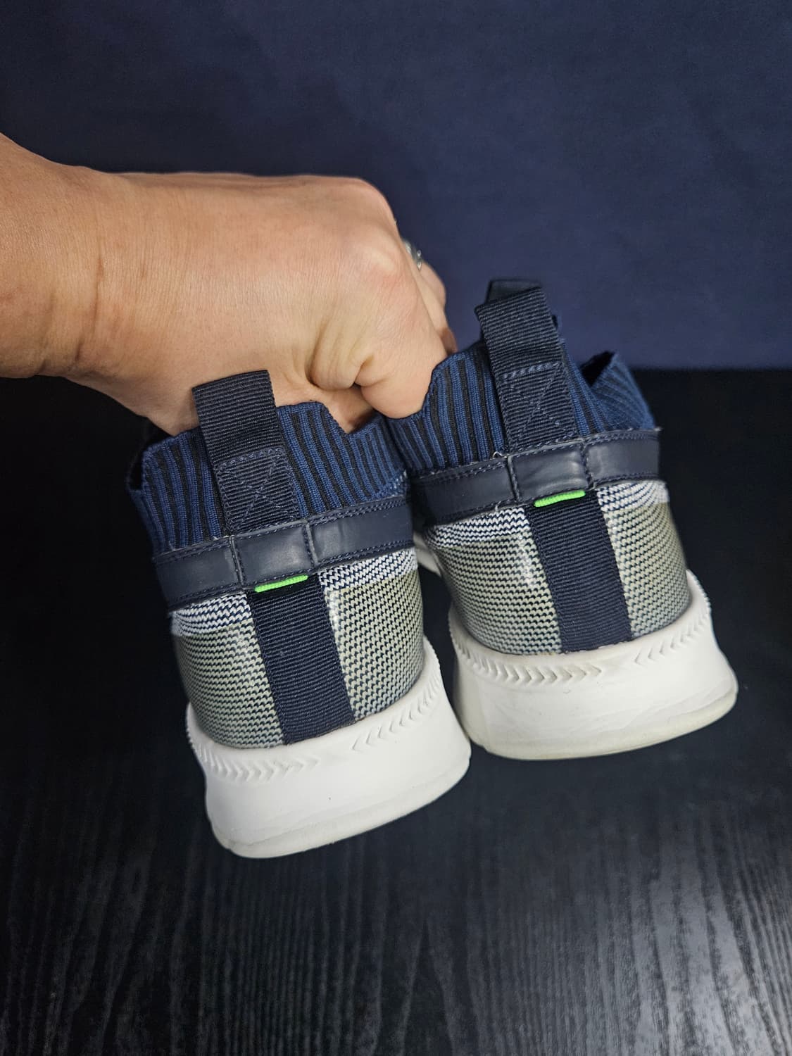 휴고보스 네이비 남성 42 스니커즈  상품이미지8