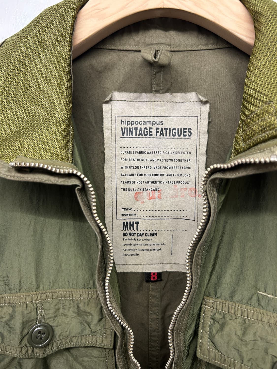 Quadro Hippocampus 밀리터리 자켓 상품이미지6