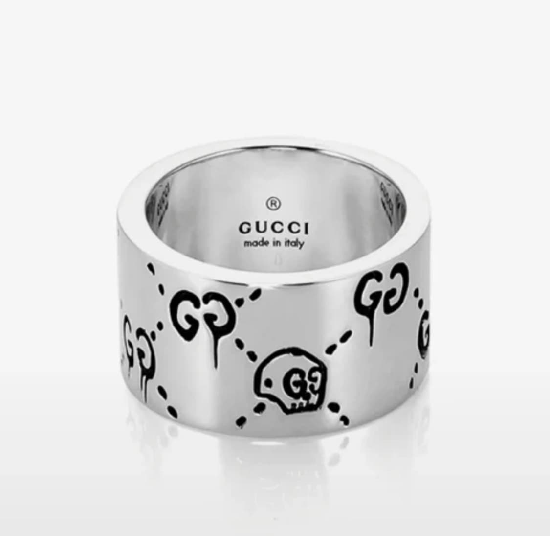 구찌 고스트 실버 반지 11호 상품이미지1
