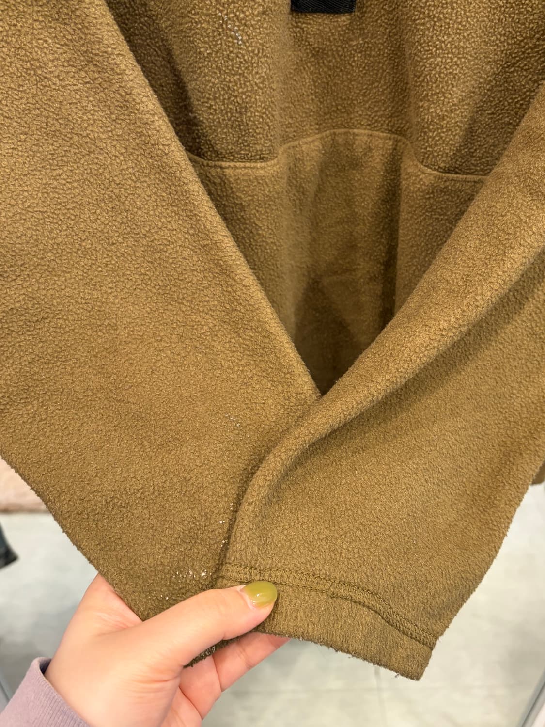 00s Military USMC OG 미해병대 폴라텍 쿼터 집업 플리스 상품이미지4