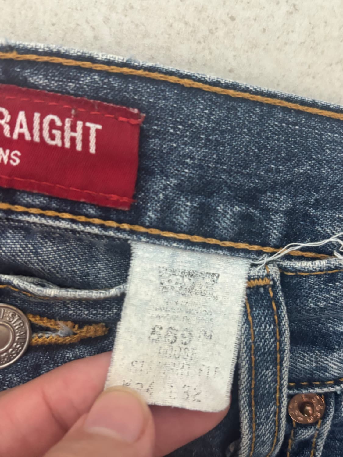 00s 빈티지 리바이스 569 34 x 32 상품이미지4