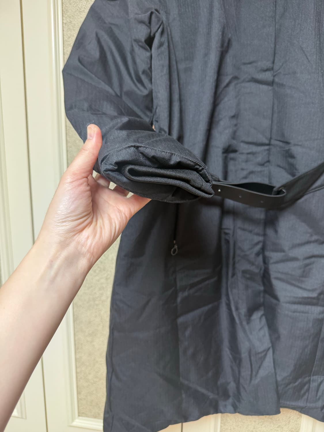 래인바이 구스다운 천연모피 패딩 상품이미지3