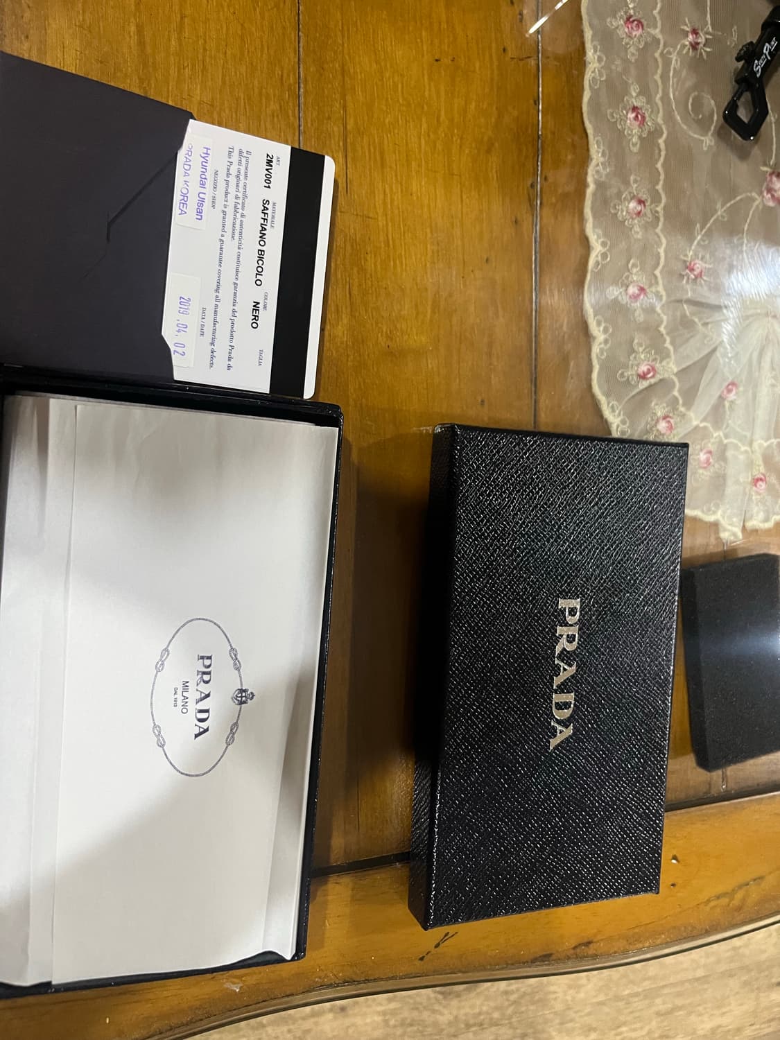 프라다 사피아노 장지갑 새제품 상품이미지1