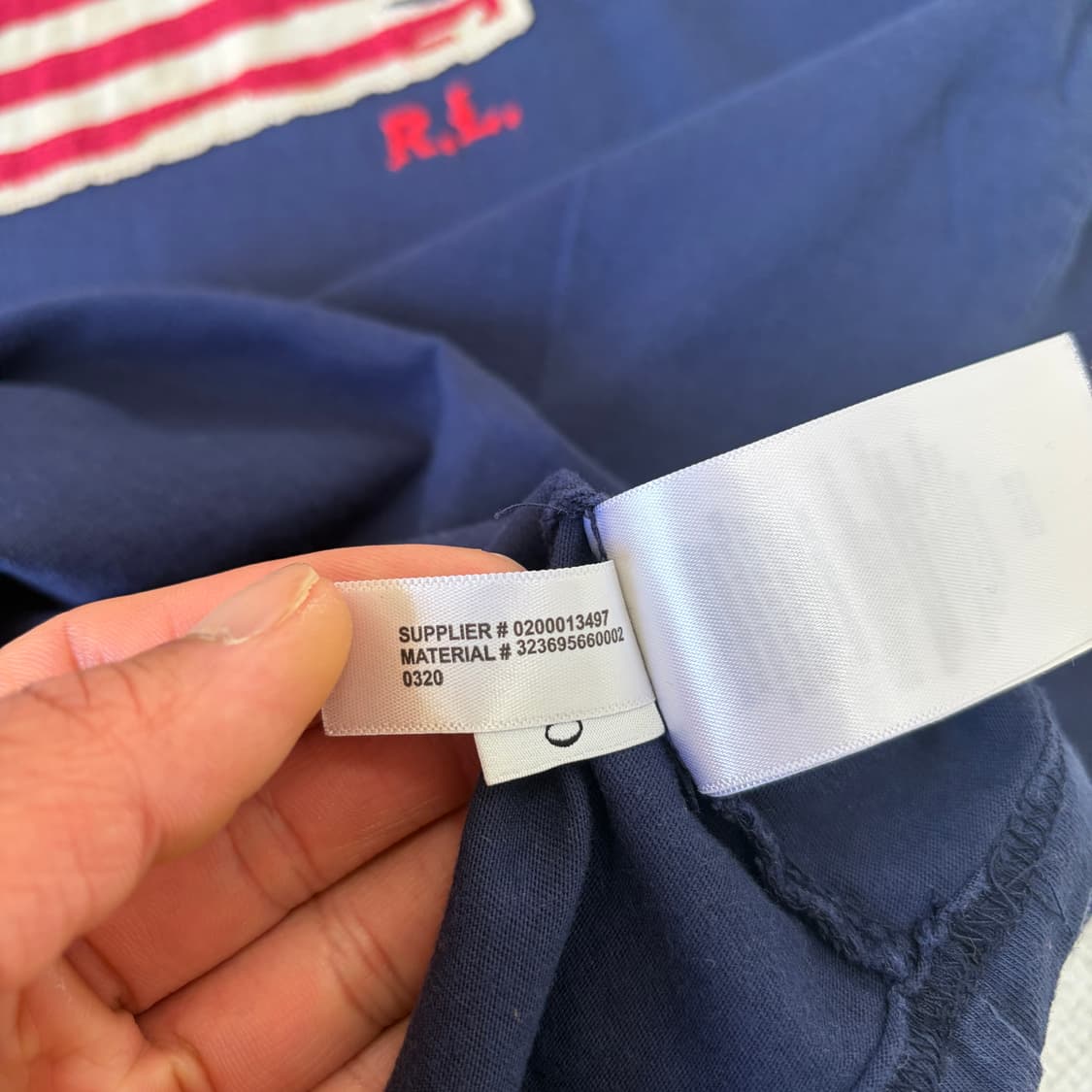 S-M)폴로 랄프로렌 USA성조기 반팔 티셔츠 상품이미지5