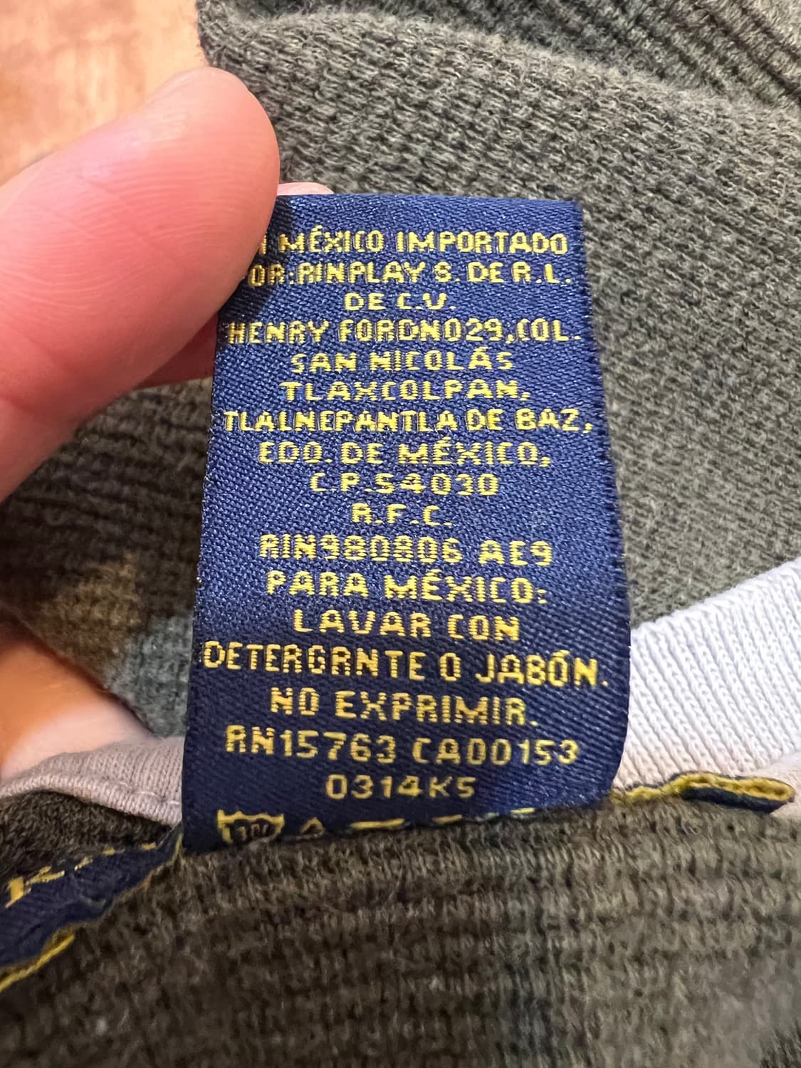 폴로랄프로렌 여성 카키 와플티셔츠 브이넥반팔티셔츠 상품이미지8